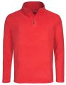 Heren Fleece Sweater Stedman ST5020 Scarlet Red